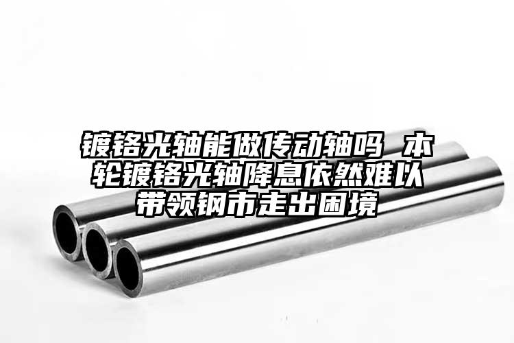 鍍鉻光軸能做傳動(dòng)軸嗎 本輪鍍鉻光軸降...